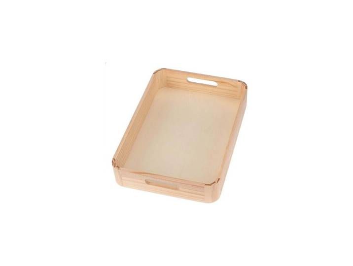 Glorex Holz-Tablett FSC 34.5 × 24.5 × 6 cm
