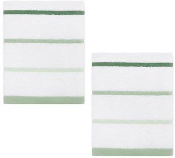 Izod Sandbar Green 2-Pack Hand Towel Set