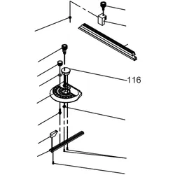 PROXXON 27070-116 Zentrierung Feinkreissäge FET