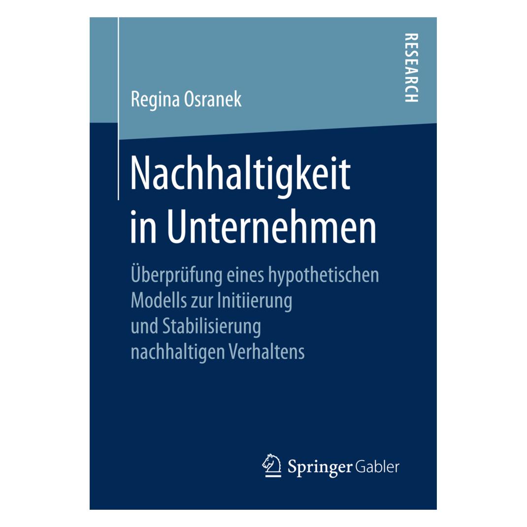 Gabler Nachhaltigkeit in Unternehmen (Deutsch, Softcover, Regina Osranek) (9283017)