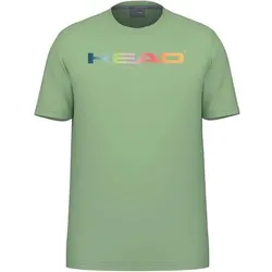HEAD Kinder T-Shirts/Tanks ku.Arm Ki RAINBOW T-Shirt, Größe 128 in Grün Grün