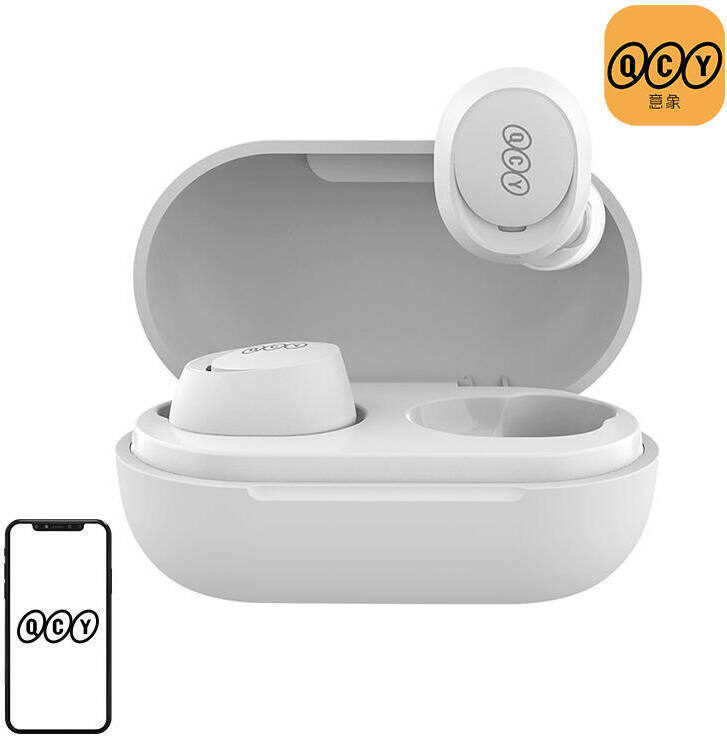 QCY T27 Koptelefoon - Wit