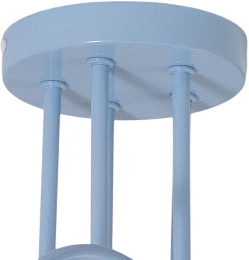Ceiling Light Oxford HELAM, dimmable, Blue, Living / Dining Room, metal, Ceiling Light