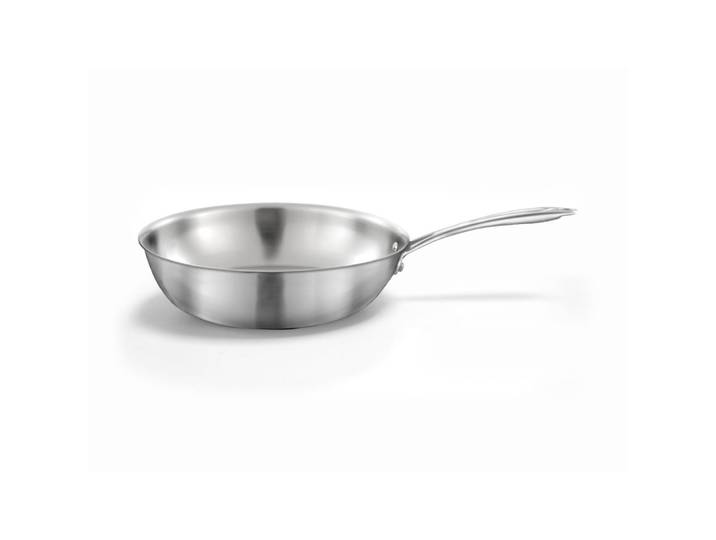 Wok en inox 28 cm inox triply