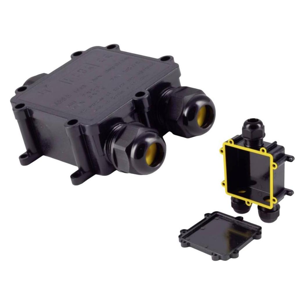 BKL Electronic Outdoor Kabelverbinder Box, IP68, gross, 1x2 (10121212)
