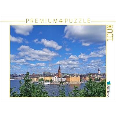 CALVENDO Puzzle Stockholm | 1000 Teile Lege-Größe 64x48cm Foto-Puzzle für glückliche Stunden