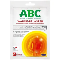 ABC Wärme-Pflaster mit Sensitiv-Vlies 9,85 mg