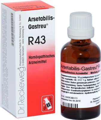 Dr.RECKEWEG & Co. GmbH ARSETABILIS-Gastreu R43 Mischung 22 ml 04163236