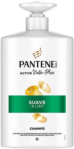 PANTENE Champú Active Nutri-Plex Suave & Liso 1000ML