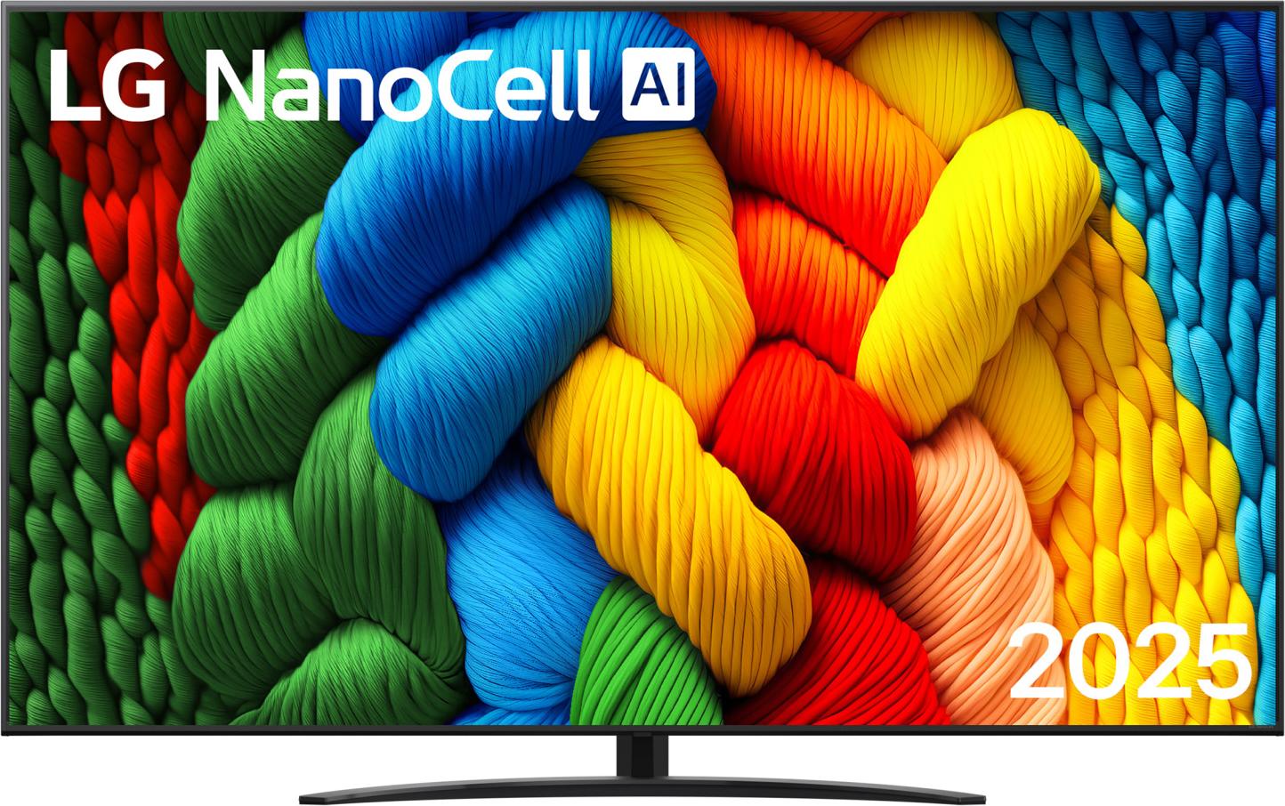 LG NanoCell AI 75NANO81A6A, 190,5 cm (75"), 3840 x 2160 Pixel, NanoCell, Smart-TV, WLAN, Schwarz