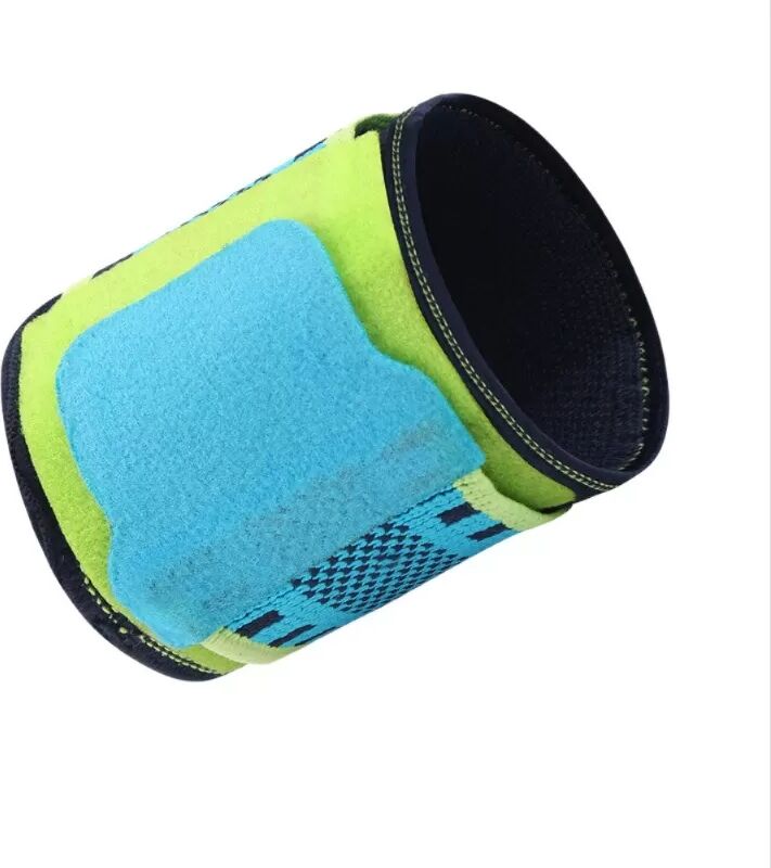 INF Orthèse de poignet à double compression pour sports de plein air - Soutien flexible et soulagement de la douleur Bleu marine