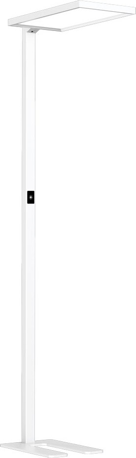 LED Stehleuchte Luka Weiß Up & Down 2 x 40W 8400lm Neutralweiß 4000K UGR<18 dimmbar + Bewegungssensor + Tageslichtsensor