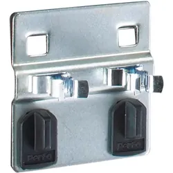 Bott, Werkzeugwand, Doppelte Werkzeugklemme B60xT60xD2x10 mm für Lochplatten für Lochplatten