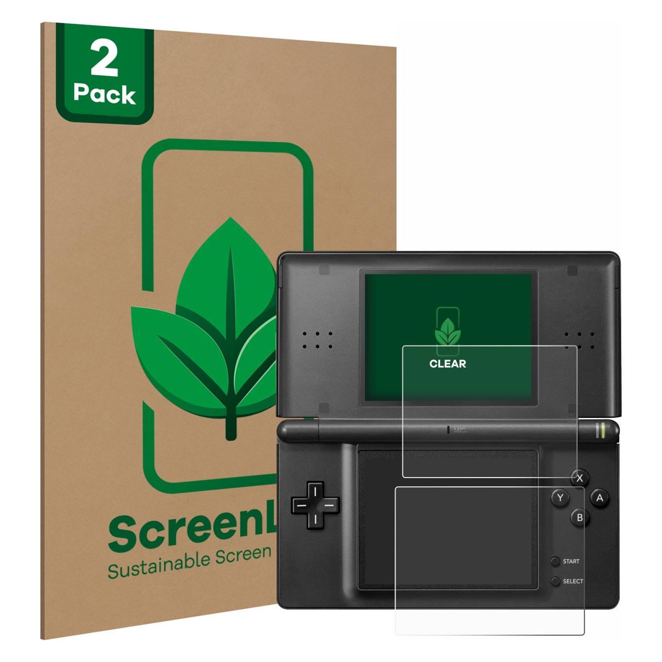 ScreenLeaf Schutzfolie für Nintendo DS LITE Displayschutz Display Schutz Folie Klar Transparent (6100703)