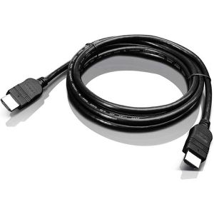 Lenovo HDMI-Kabel 0B47070 HDMI 2.0, vergoldete Stecker, 4K UHD bei 120 Hz, 10,2 Gbit/s, HDMI auf HDMI, 2m