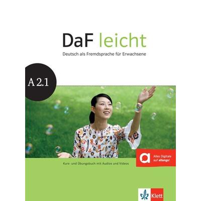 DaF leicht A2.1, Taschenbuch von Sabine Jentges,Elke Körner,Angelika Lundquist-Mog,Kerstin Reinke,Eveline Schwarz, Klett Sprachen GmbH,