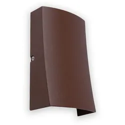 Faro Outdoor LED Wandleuchte NAIROBI 6W, 3000K, IP54, rostbraun FAR-70832