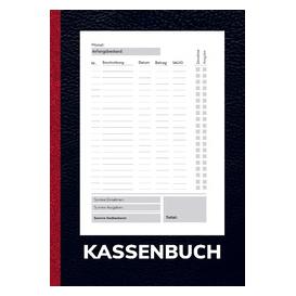 Umbreit Kassenbuch A5 Schwarz- Einfaches Einnahmen und Ausgaben Buch für Gastronomie, Pr (69188775)