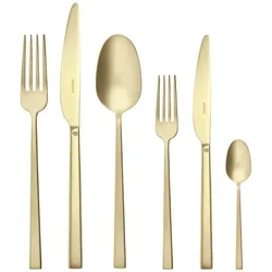 Rosenthal Besteck 36tlg.Vh. Rock Antique Edelst./PVD Champag, Besteck, Gold
