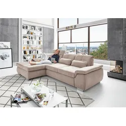 Polsterecke MINERVA (BB 195x312 cm) - Bezug: Stoff - BB 195x312 cm