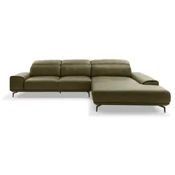 Musterring Ecksofa MR 2490 Leder Camouflage 342 x 207 cm