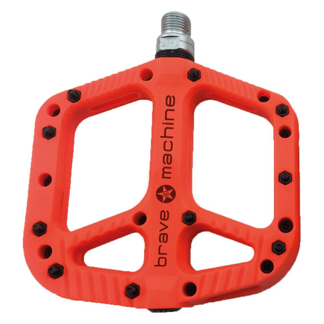 Brave Classics Brave Ma.Ped.Freeride XL Nylon Plattform Orange (BMPD61OR)