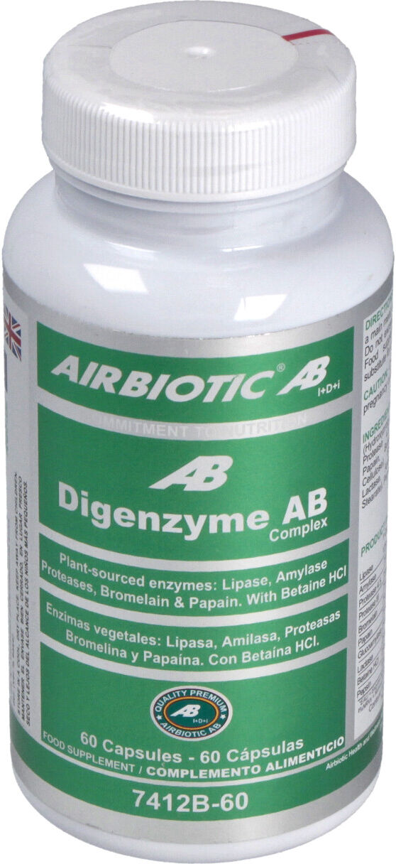 Airbiotic digenzyme complex 60comp.