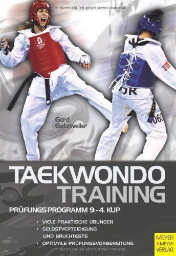 Gerd Gatzweiler - Taekwondotraining - Prüfungsprogramm 9.-4. Kup - Preis vom 11.10.2026 15:43:13 h