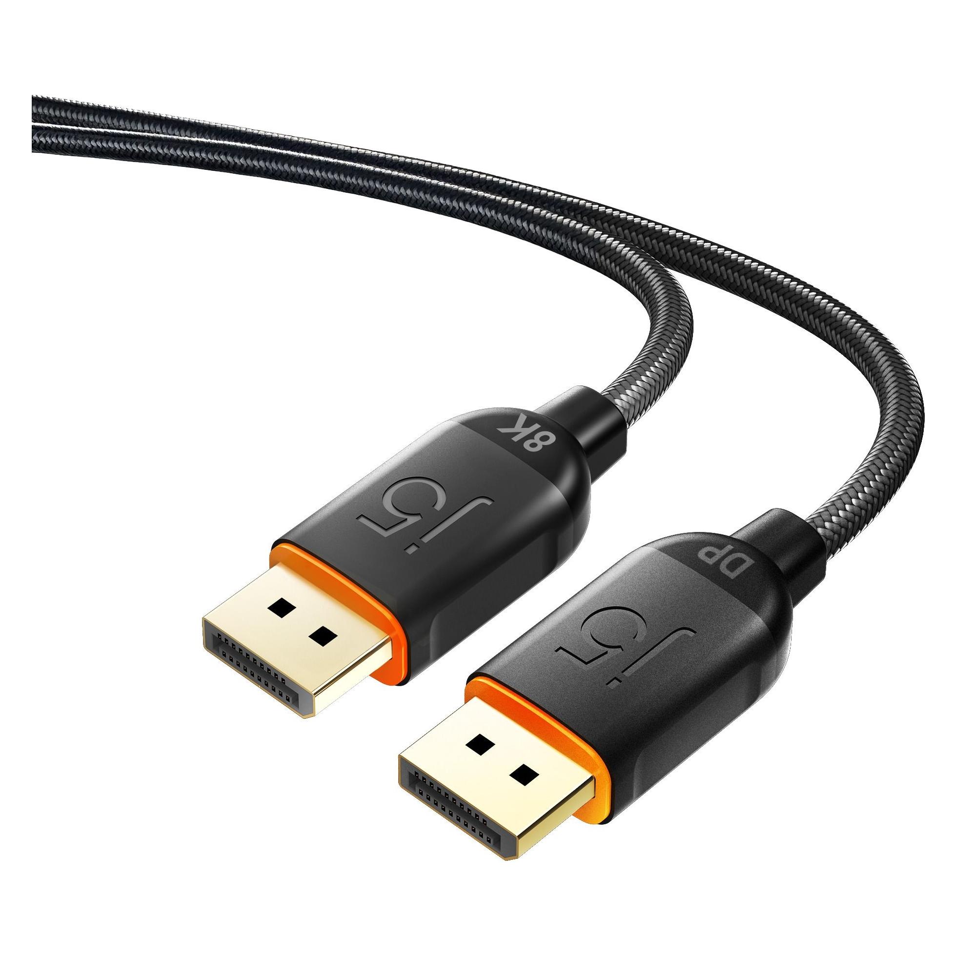 j5Create Displayport 1.4 8k Cable Braided Cable Nms Ns Cabl (2 m) (JDC41L20-N)
