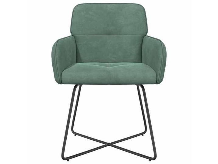 Fauteuil/Chaise - NANAS - Moderne Chaises de salle à manger 2 pc Velours Vert Mer（3395)