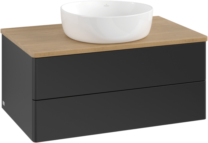 Villeroy und Boch Villeroy & Boch Antao Waschtischunterschrank 800x360x500mm L19011PD mit Beleuchtung FK/AP: PD/1