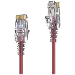 Purelink MC1505-010 Netzwerkkabel 1 m Cat6 U/UTP (UTP) Rot (UTP, CAT6, 1 m), Netzwerkkabel