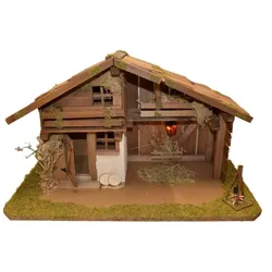 Deko-Objekt 35 cm Holz Braun