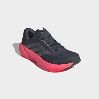 Laufschuh ADIDAS PERFORMANCE "SUPERNOVA RISE 3 RUNNING", Herren, Gr. 42, pink (night grau, iron metallic, solar turbo), Synthetik, Textil, Schuhe Laufschuh, für mehr Komfort