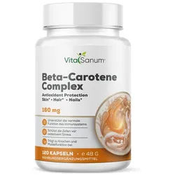 VitaSanum® Beta-Carotin Komplex – 1 Kapsel Tagesportion