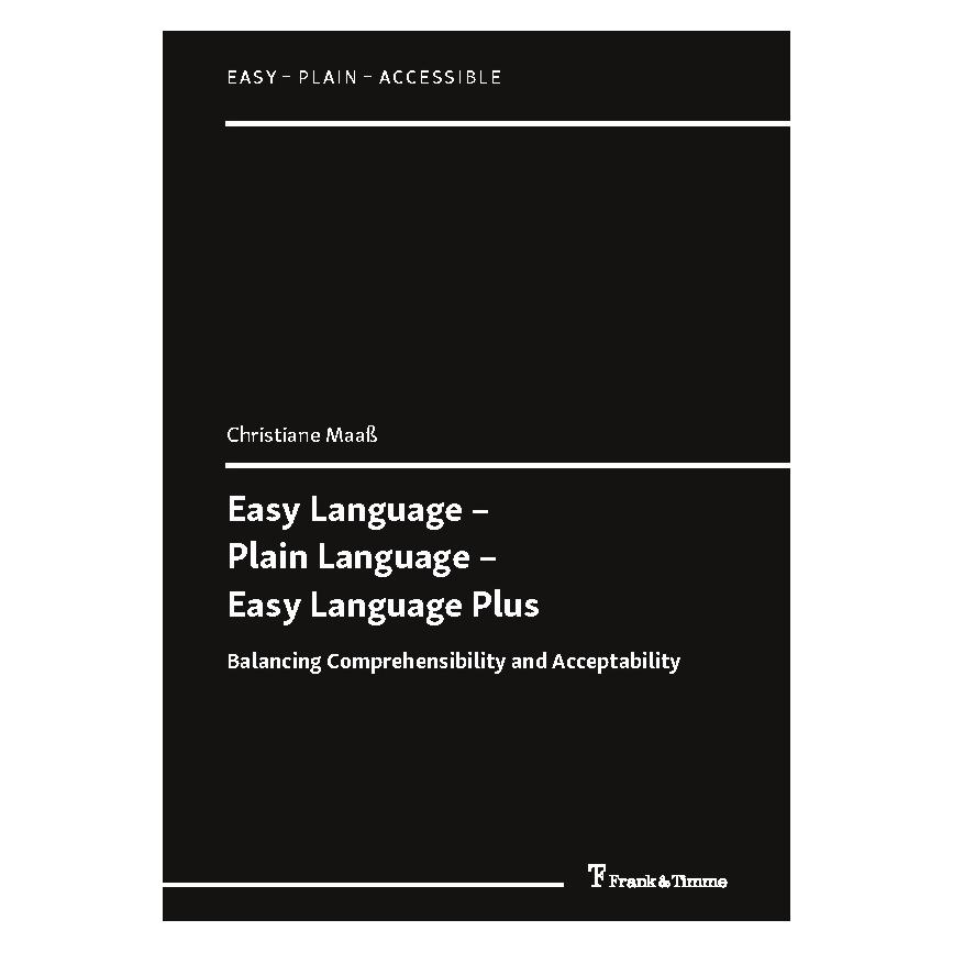 Frank & Timme Easy Language - Plain Language - Easy Language Plus (Christiane Maaß, 2020) (56929036)
