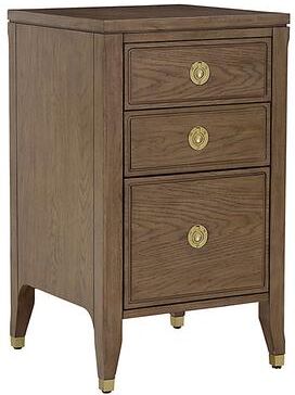 Callista 3-Drawer File Cabinet - Warm Oak - Ballard Designs