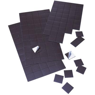 Franken MPL22SB Magnetplatte, 20 mm x 2 cm, 1 mm, schwarz