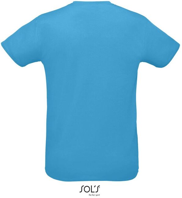 T-shirt personnalisé sport SPRINT UNI aqua