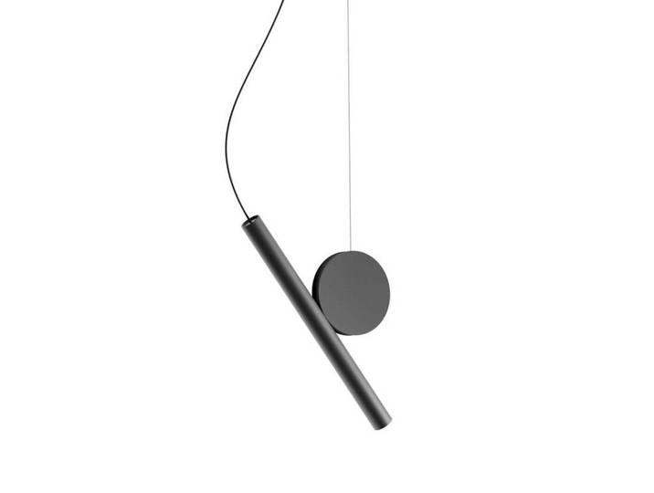 LUCEPLAN lampe à suspension DOI noir 3000K gradateur DALI