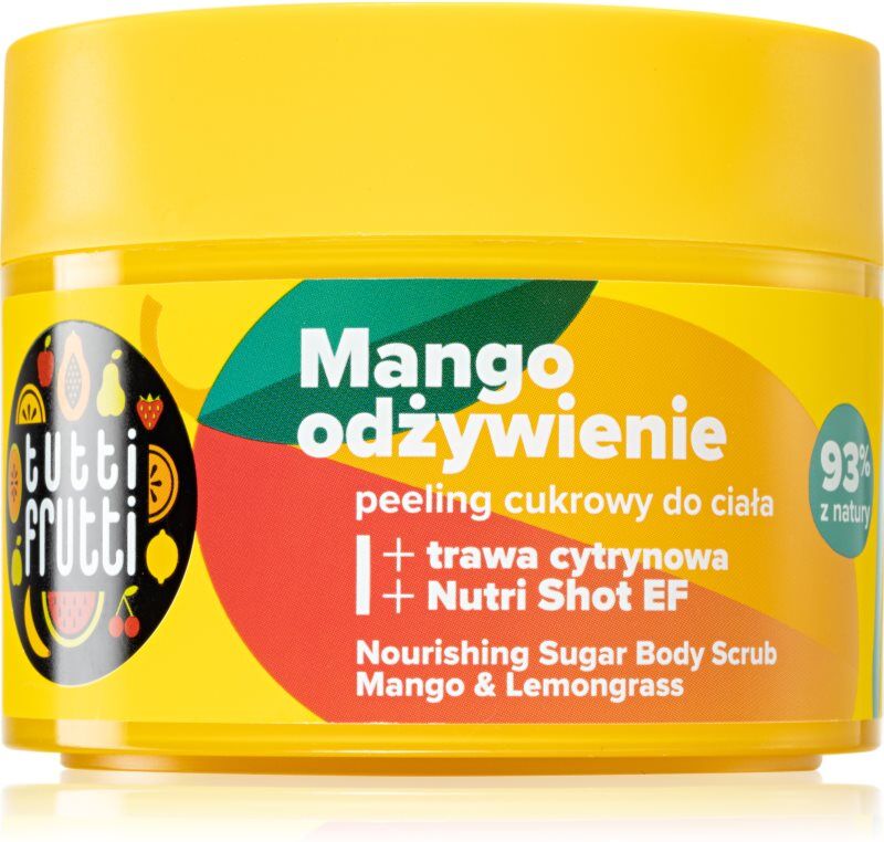 Farmona Tutti Frutti Tango Mango nourishing gentle sugar scrub Mango & Lemongrass 300 g