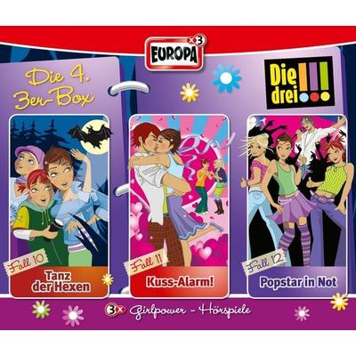 Die drei !!! 4. Box (10-12) - Maja von Vogel, CD, 9783803238153