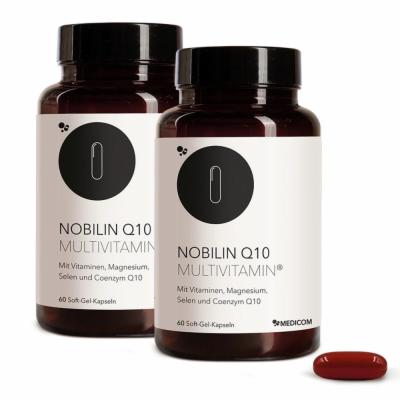 MEDICOM Pharma GmbH NOBILIN Q10 Multivitamin Kapseln 202 g 00573173