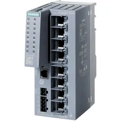 Siemens 6GK5208-0BA00-2AC2 (8 Ports), Netzwerk Switch, Grau