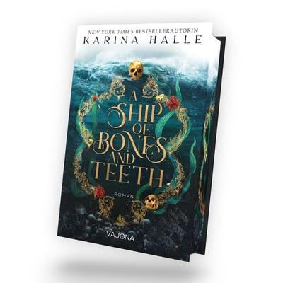 A Ship Of Bones And Teeth, Gebundene Ausgabe von Karina Halle, Vajona