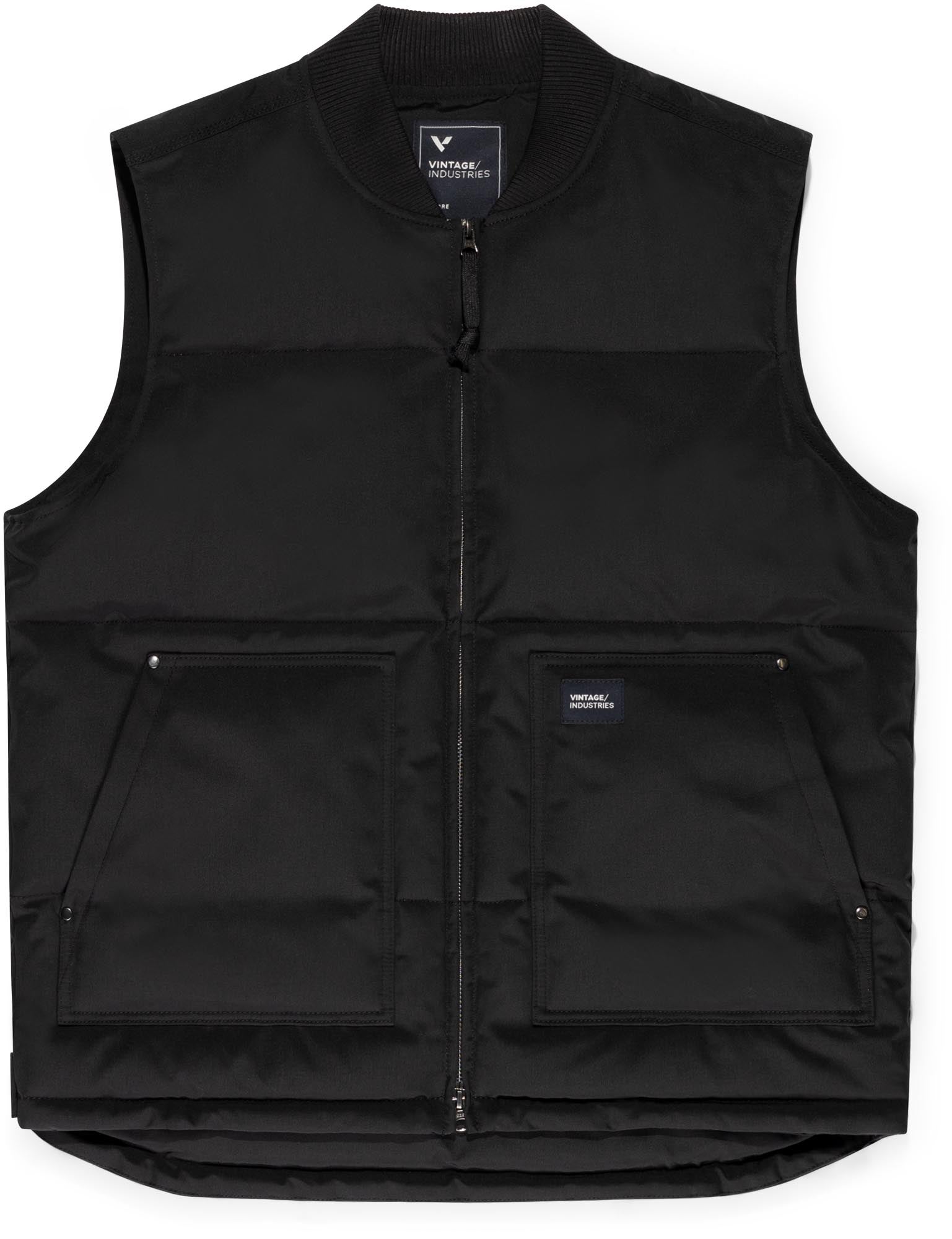 Vintage Industries Mica wasserdichte Weste 2099-black-XXL