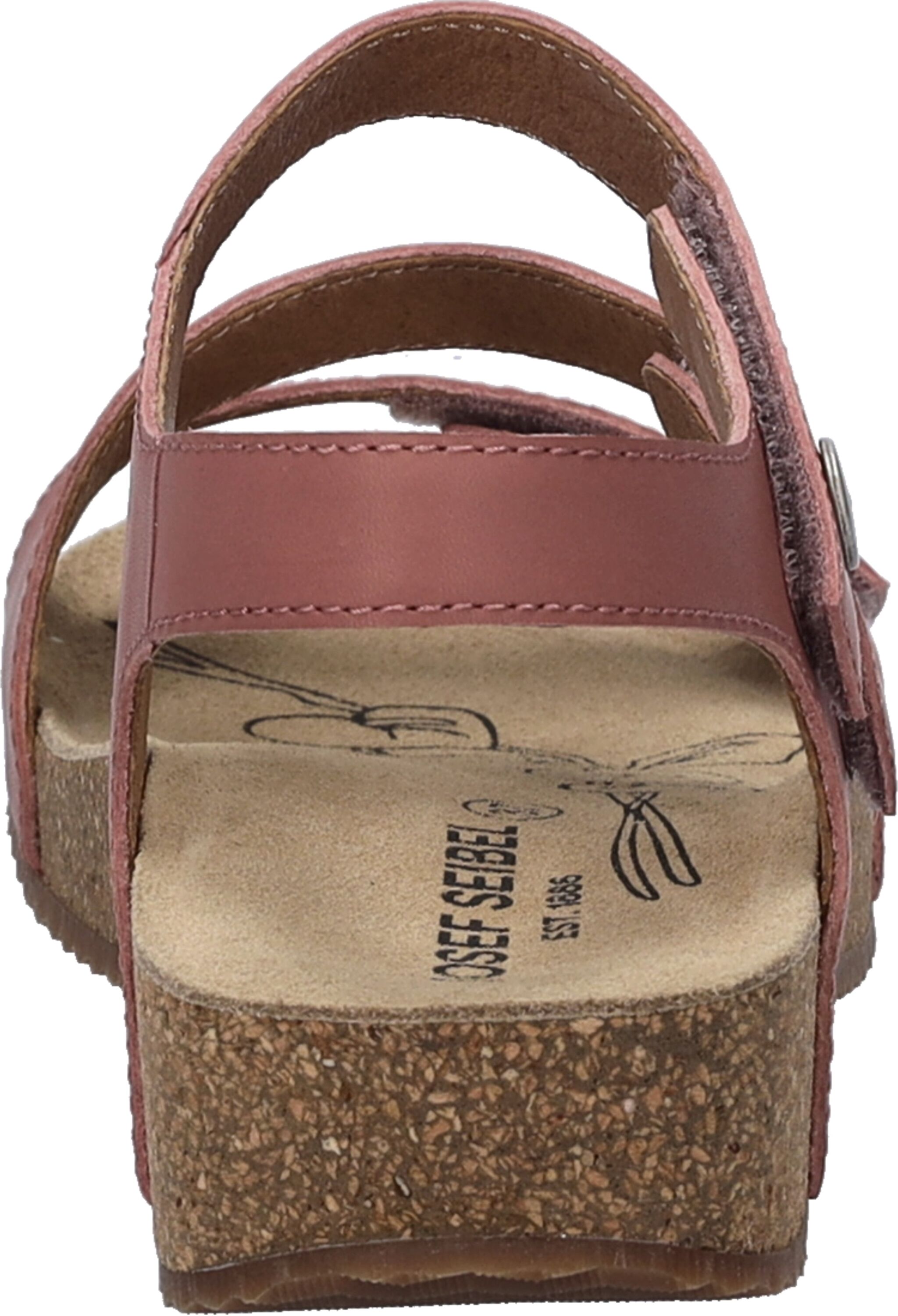 Sandale JOSEF SEIBEL "Tonga 25, altrosa", Damen, Gr. 36, rosa (altrosa), Obermaterial: 100% Rindsleder Leather cow., Schuhe Sandale