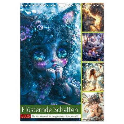 Flüsternde Schatten (Wandkalender 2026 DIN A4 hoch), CALVENDO Monatskalender