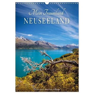 Mein Traumland Neuseeland (Wandkalender 2027 DIN A3 hoch), CALVENDO Monatskalender