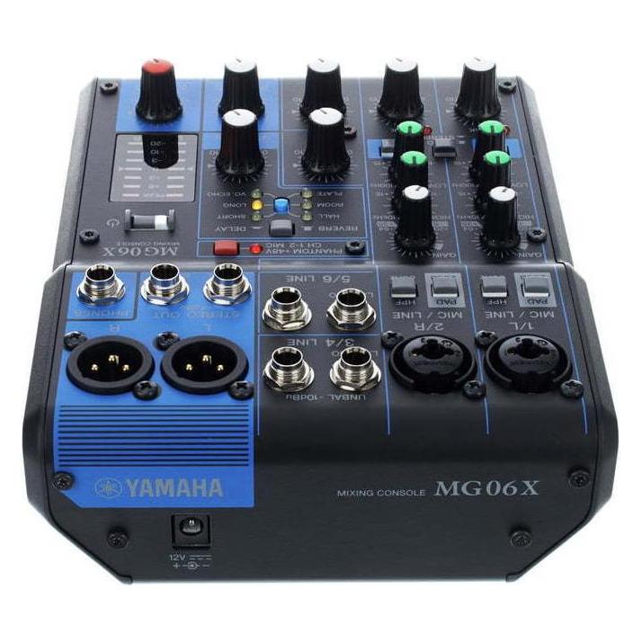 Yamaha MG06X (Studio- und Livemixer) (MG 06 X)